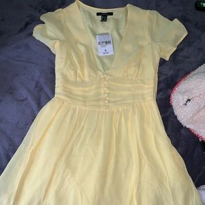 Yellow Forever 21 summery dress